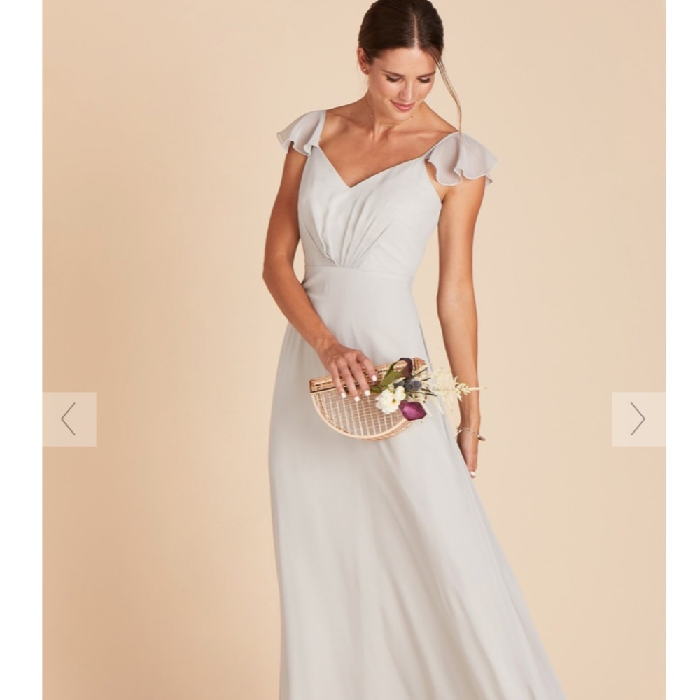 Birdy Grey bridesmaid dress dove gray
